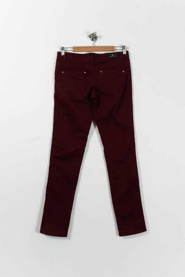 Jean Rouge - Taille S/36 de la marque IKKS | PARAD94662 - Vendu par Paradigme - Image 4