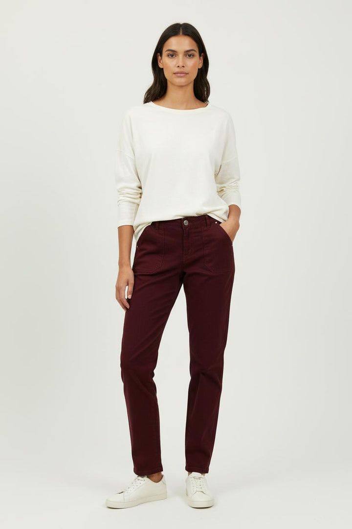 Jean Rouge - Taille S/36 de la marque IKKS | PARAD94662 - Vendu par Paradigme - Image 1