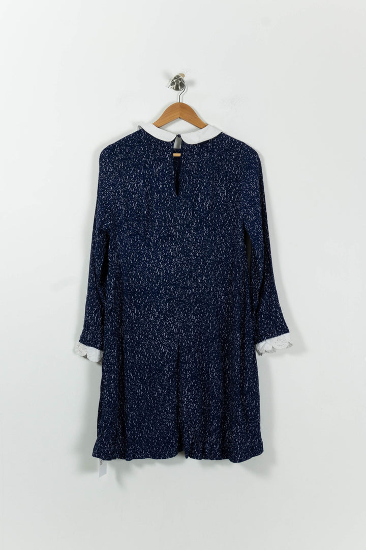 Robe Chemise Bleue et Blanche - Taille L/40 de la marque Karl Marc John | PARAD94663 - Vendu par Paradigme - Image 4