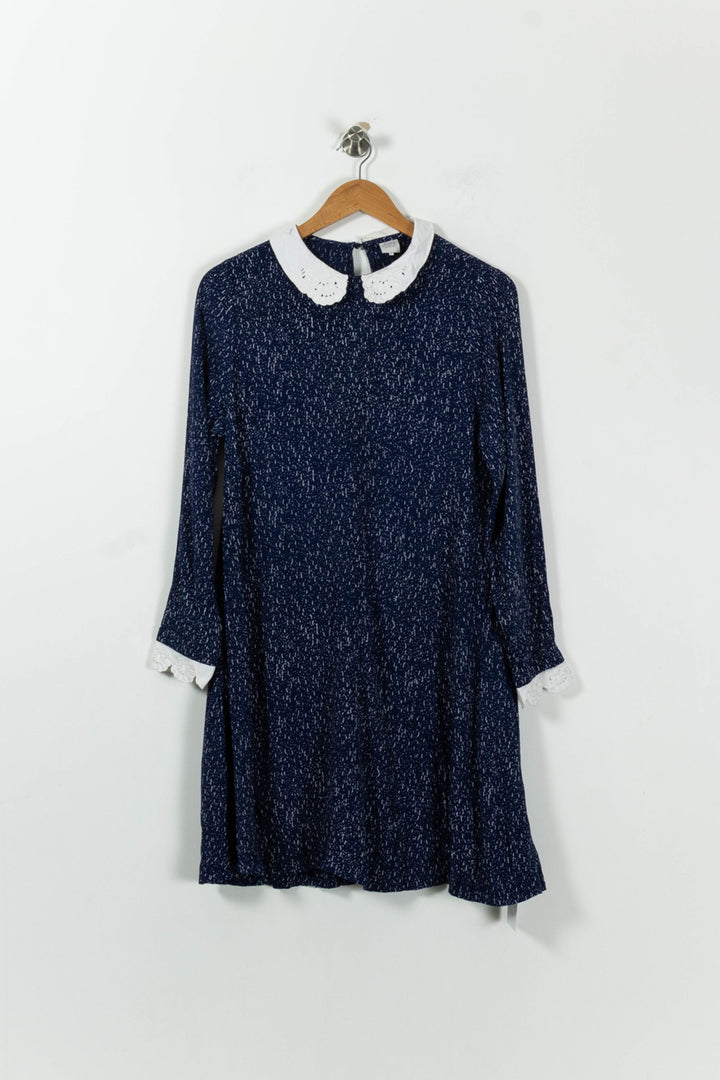 Robe Chemise Bleue et Blanche - Taille L/40 de la marque Karl Marc John | PARAD94663 - Vendu par Paradigme - Image 2