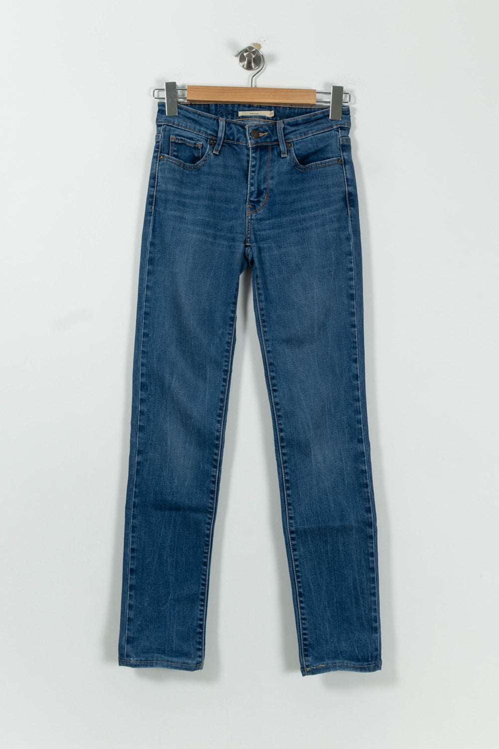 Jean Skinny Bleu - Taille S/36 de la marque Levi's | PARAD94668 - Vendu par Paradigme - Image 2