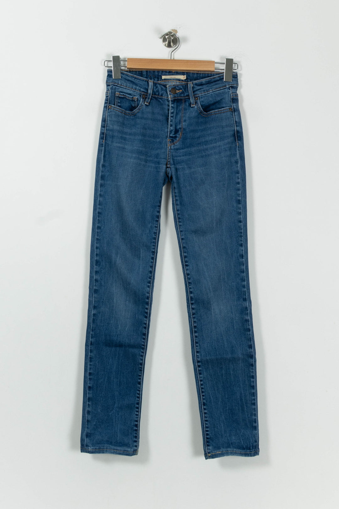 Jean Skinny Bleu - Taille S/36 de la marque Levi's | PARAD94668 - Vendu par Paradigme - Image 2