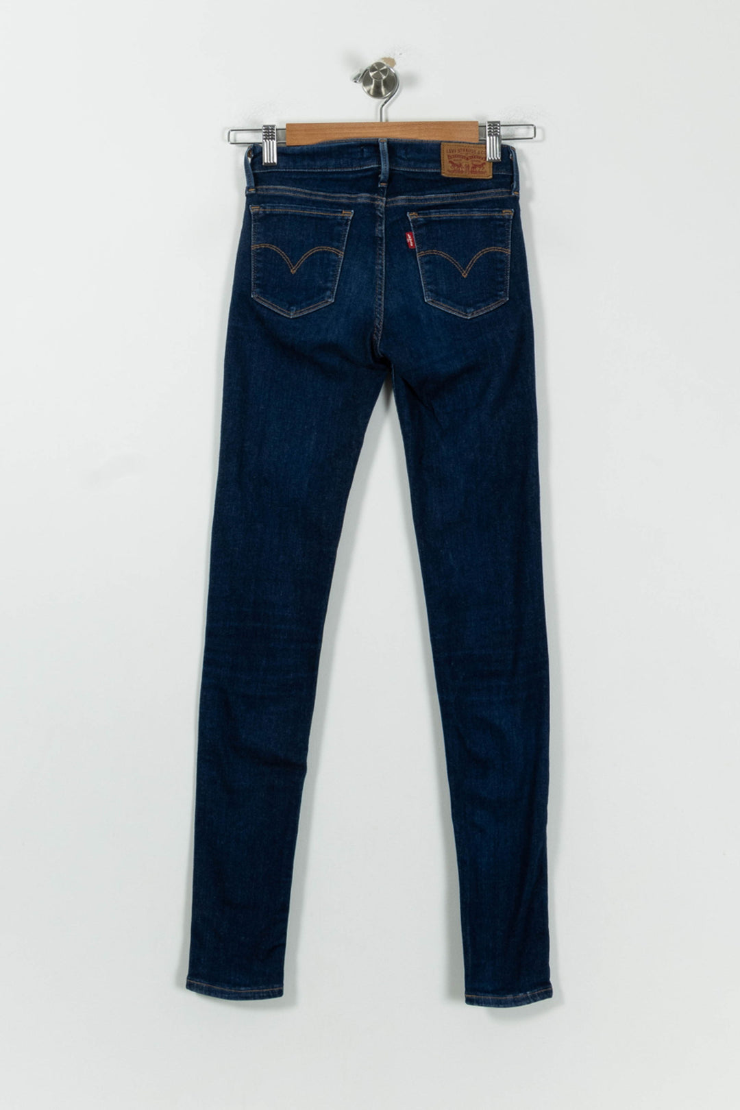 Jean Slim Bleu - Taille S/36 de la marque Levi's | PARAD94669 - Vendu par Paradigme - Image 4