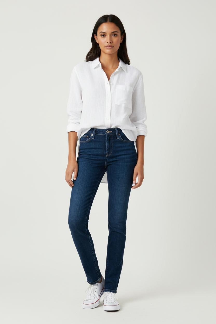 Jean Slim Bleu - Taille S/36 de la marque Levi's | PARAD94669 - Vendu par Paradigme - Image 1