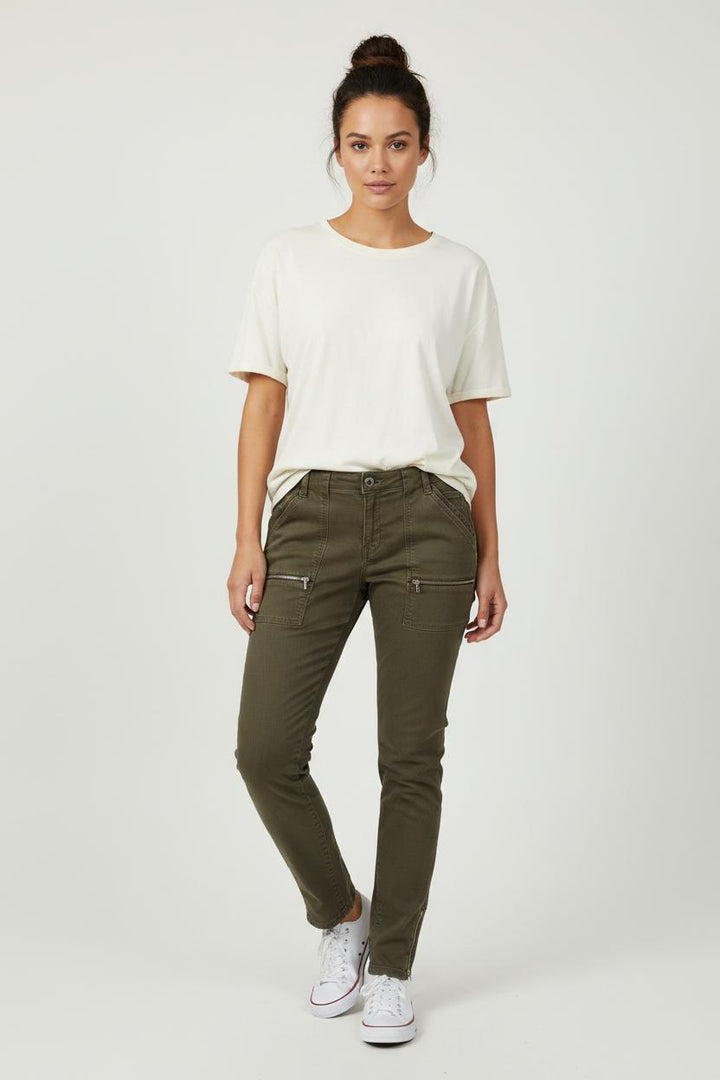 Pantalon Cargo Vert - Taille S/36 de la marque IKKS | PARAD94670 - Vendu par Paradigme - Image 1