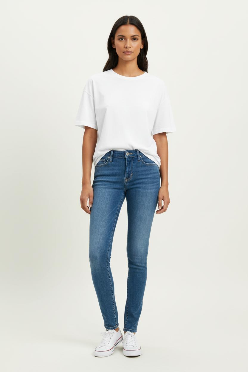Jean Skinny Bleu - Taille S/36 de la marque Levi's | PARAD94671 - Vendu par Paradigme - Image 1