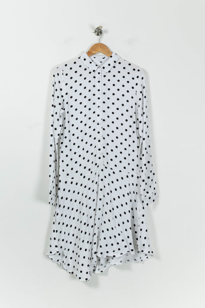 Robe Longue Blanche et Noire - Taille S/36 de la marque Karl Marc John | PARAD94672 - Vendu par Paradigme - Image 2