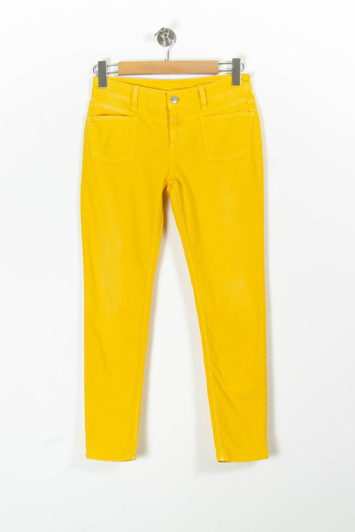 Jean Jaune - Taille M/38 de la marque Closed | PARAD94673 - Vendu par Paradigme - Image 2
