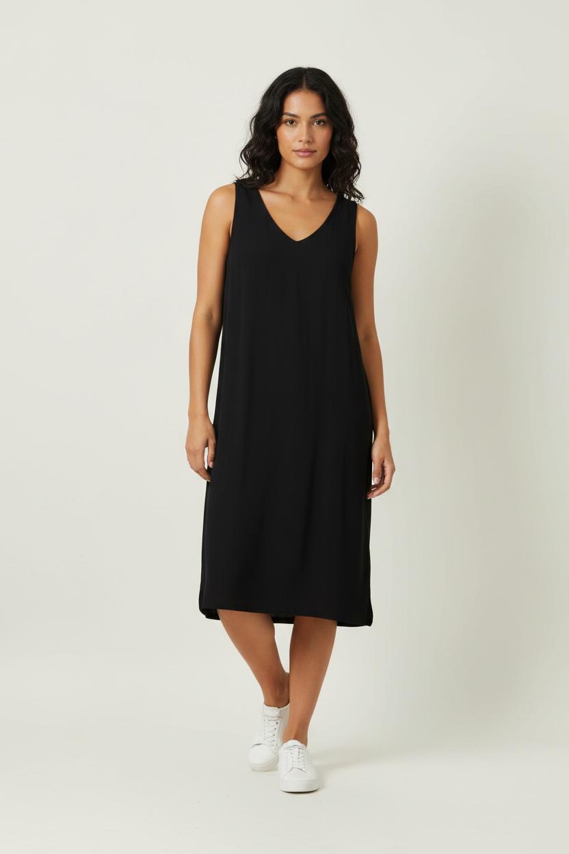 Robe Noire - Taille M/38 de la marque IKKS | PARAD94679 - Vendu par Paradigme - Image 1