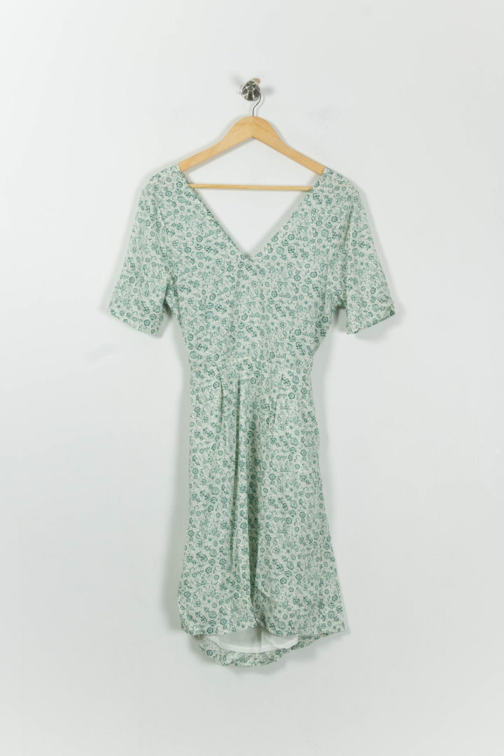 Robe Courte Verte et Blanche - Taille S/36 de la marque Karl Marc John | PARAD94681 - Vendu par Paradigme - Image 2