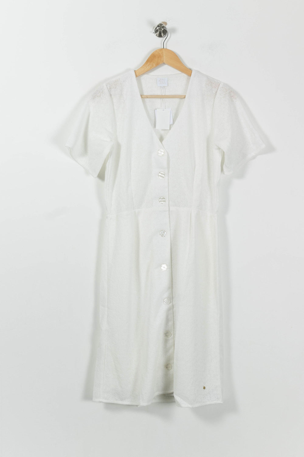 Robe Chemise Blanche - Taille L/40 de la marque Karl Marc John | PARAD94684 - Vendu par Paradigme - Image 2