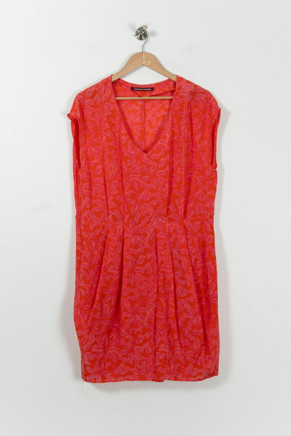 Robe Courte Rouge et Rose - Taille L/40 de la marque Comptoir des Cotonniers | PARAD94686 - Vendu par Paradigme - Image 2