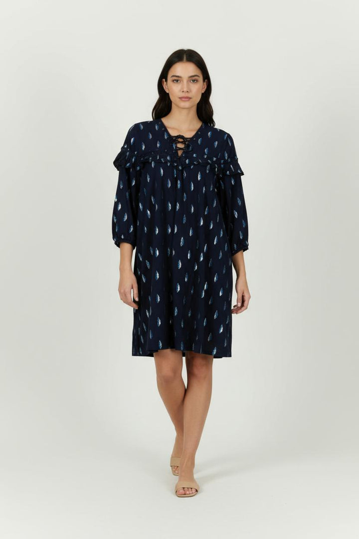 Robe Courte Bleu - Taille M/38 de la marque Karl Marc John | PARAD94688 - Vendu par Paradigme - Image 1