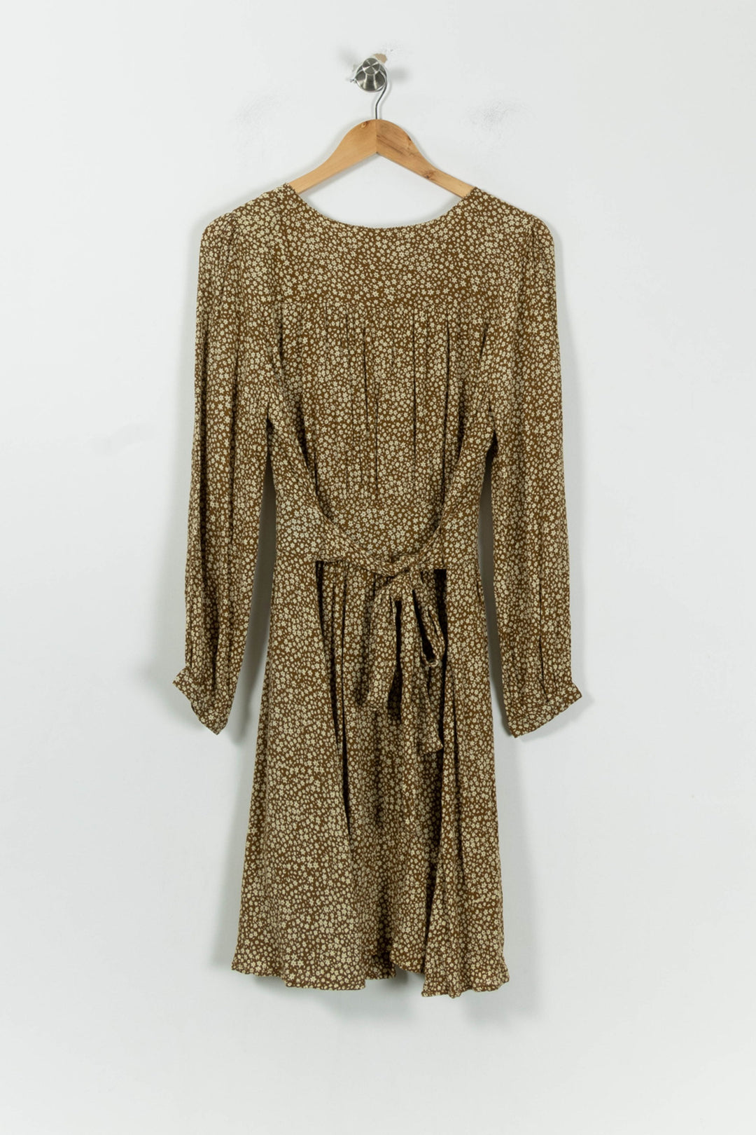Robe Courte Marron et Blanc - Taille M/38 de la marque Emile & Ida | PARAD94690 - Vendu par Paradigme - Image 4