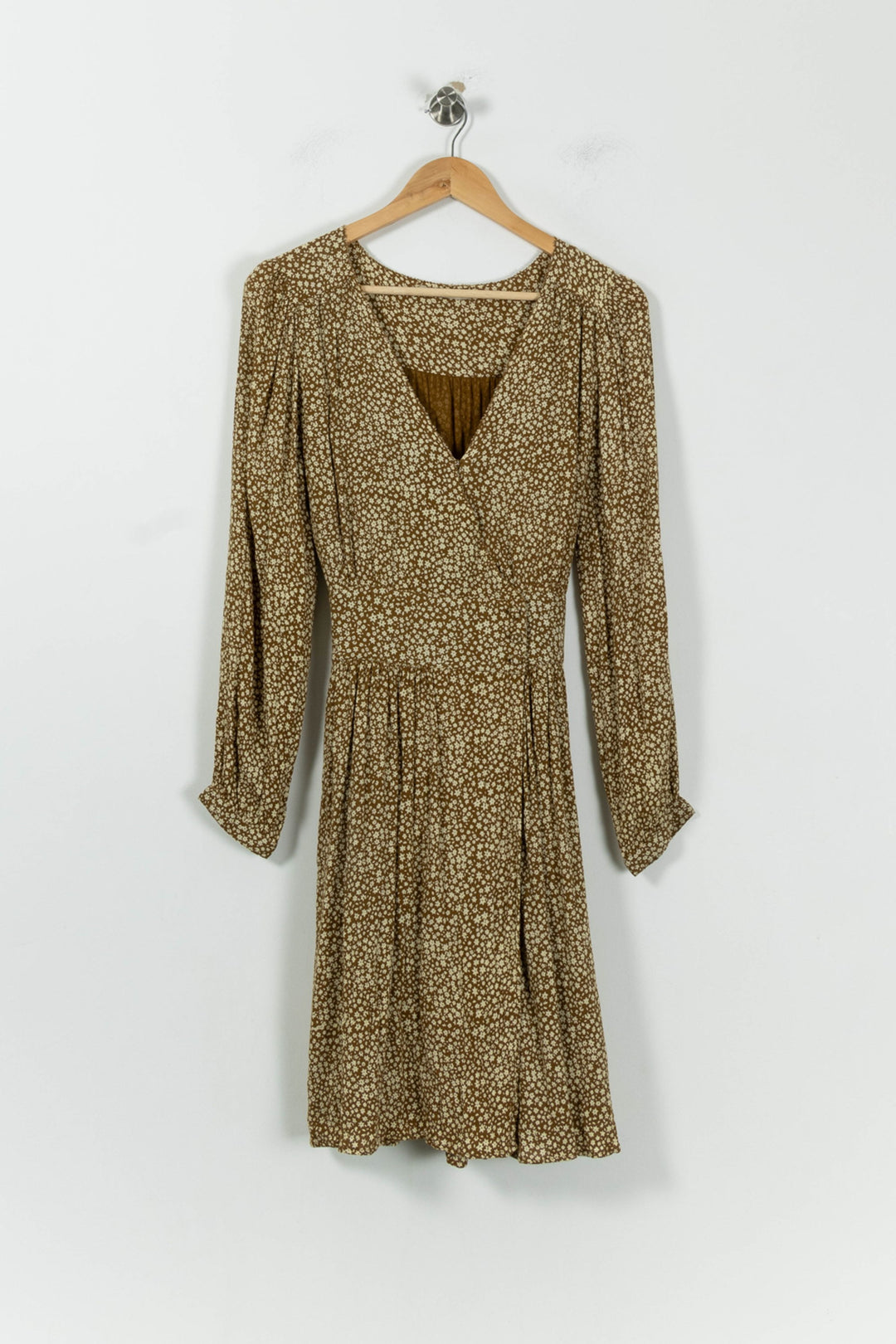 Robe Courte Marron et Blanc - Taille M/38 de la marque Emile & Ida | PARAD94690 - Vendu par Paradigme - Image 2