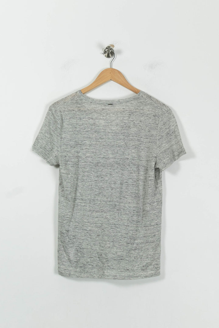 Tee-shirt Gris - Taille S/36 de la marque IKKS | PARAD94704 - Vendu par Paradigme - Image 4