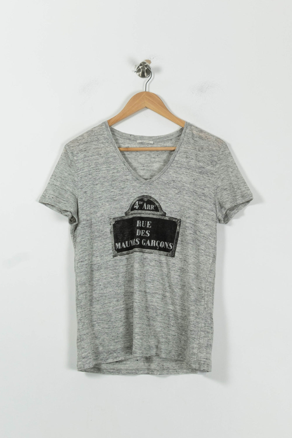 Tee-shirt Gris - Taille S/36 de la marque IKKS | PARAD94704 - Vendu par Paradigme - Image 2