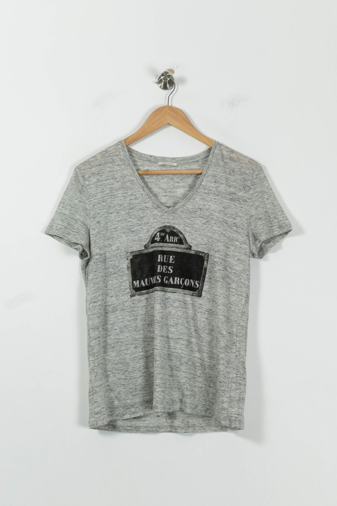 Tee-shirt Gris - Taille S/36 de la marque IKKS | PARAD94704 - Vendu par Paradigme - Image 2