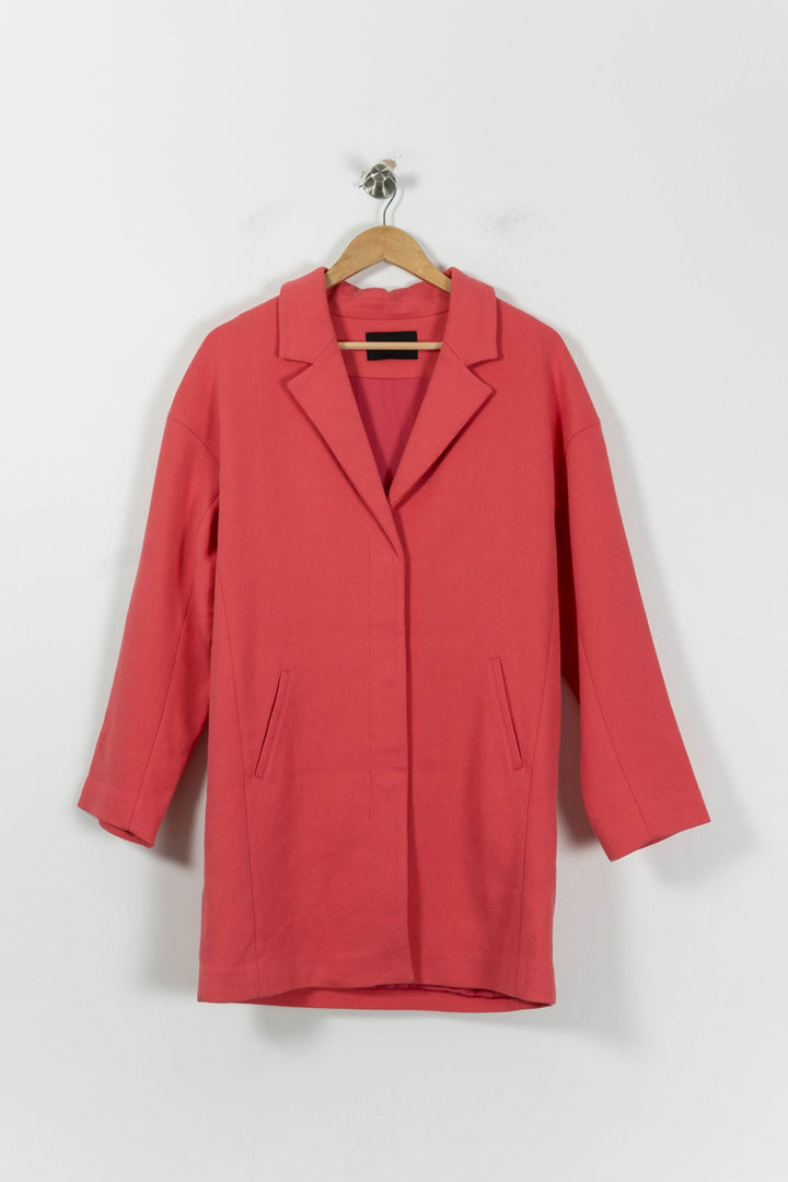 Manteau Rose - Taille M/38 de la marque IKKS | PARAD94707 - Vendu par Paradigme - Image 2