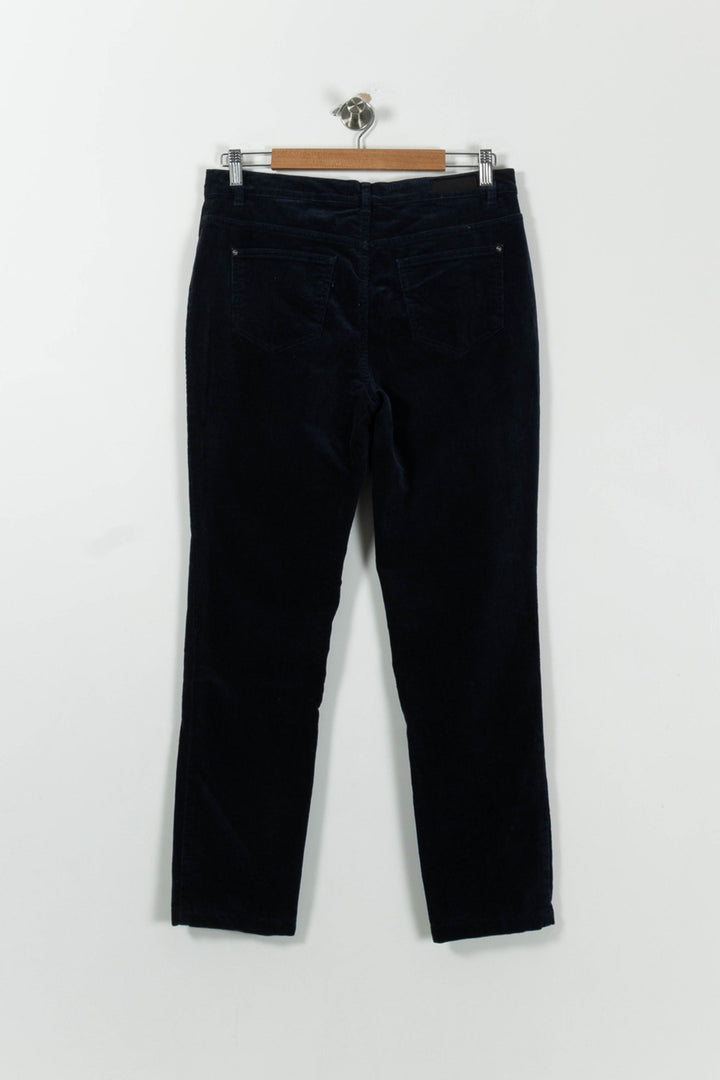 Pantalon Bleu - Taille L/40 de la marque Caroll | PARAD94716 - Vendu par Paradigme - Image 4