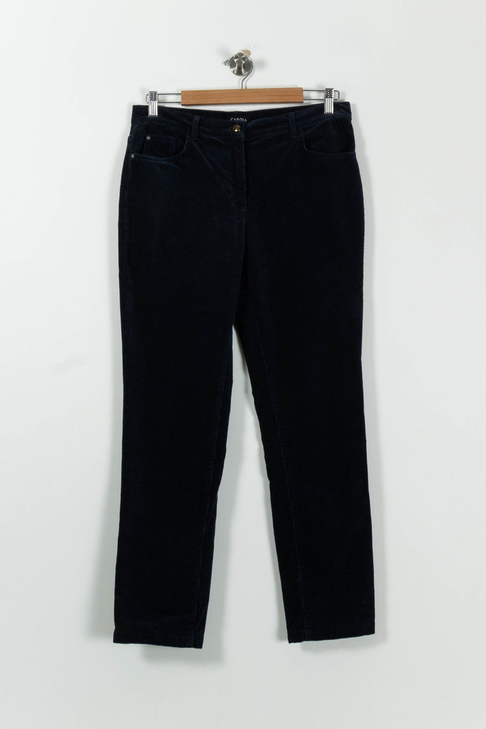 Pantalon Bleu - Taille L/40 de la marque Caroll | PARAD94716 - Vendu par Paradigme - Image 2