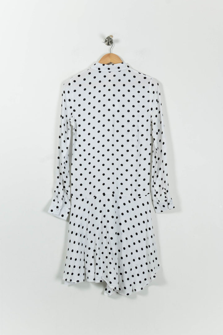 Robe Longue Blanche et Noire - Taille XS/34 de la marque Karl Marc John | PARAD94717 - Vendu par Paradigme - Image 4