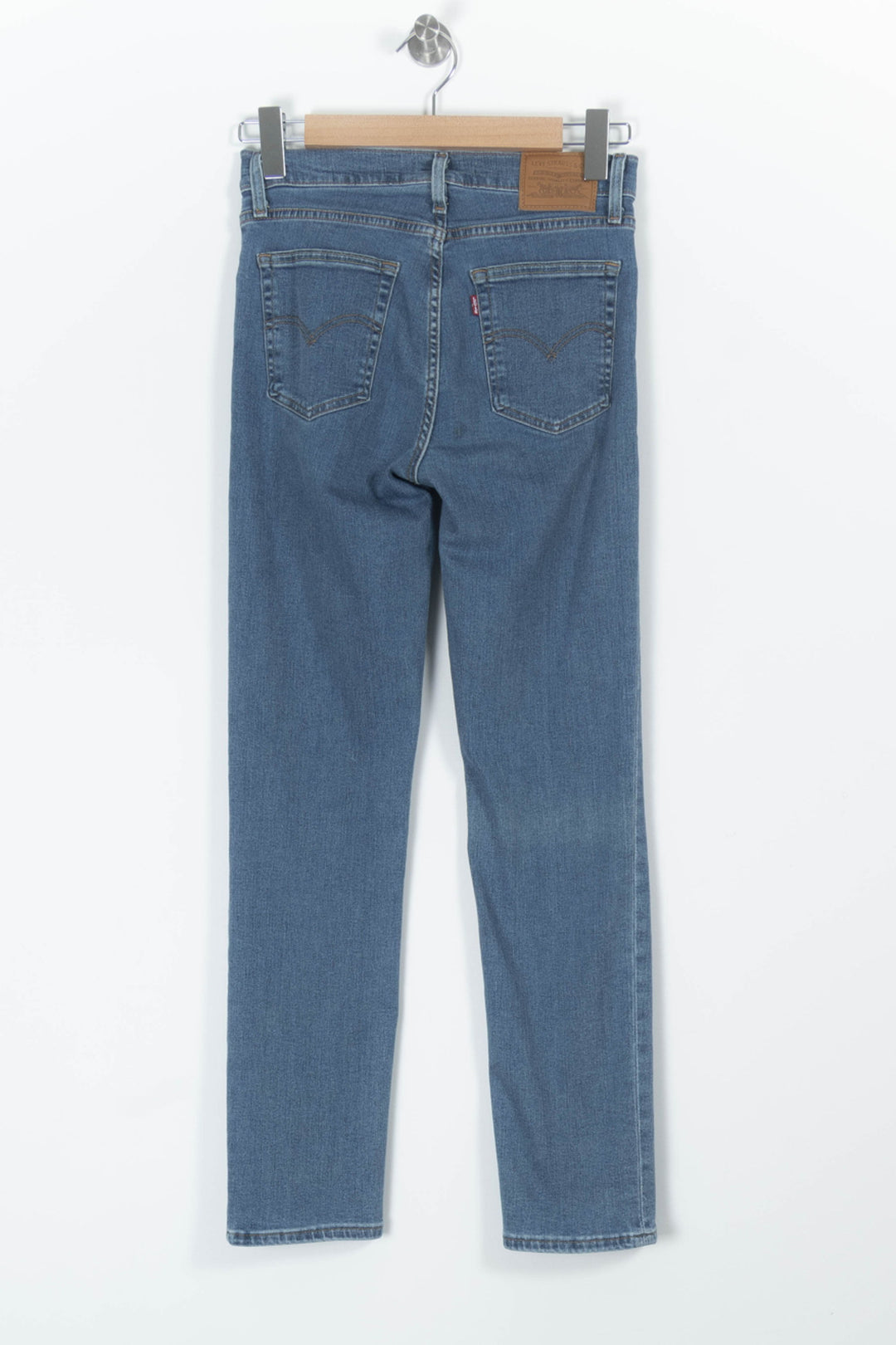 Jean Droit Bleu - Taille S/36 de la marque Levi's | PARAD94718 - Vendu par Paradigme - Image 4