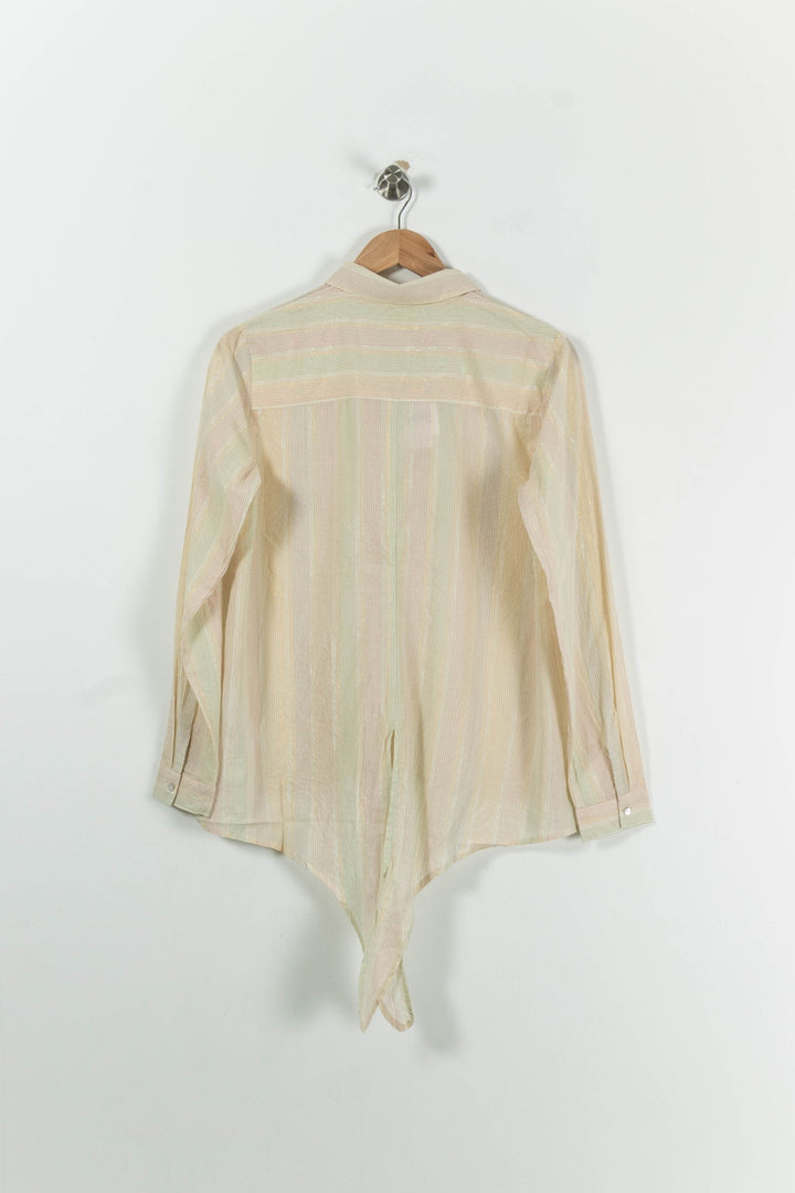 Chemise Beige - Taille S/36 de la marque Karl Marc John | PARAD94720 - Vendu par Paradigme - Image 4