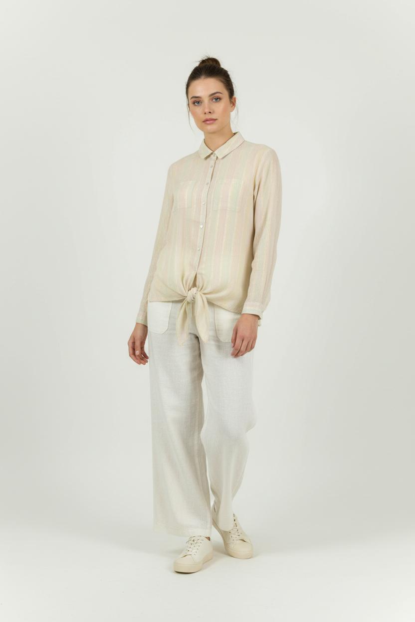 Chemise Beige - Taille S/36 de la marque Karl Marc John | PARAD94720 - Vendu par Paradigme - Image 1