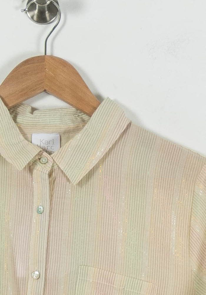 Chemise Beige - Taille S/36 de la marque Karl Marc John | PARAD94721 - Vendu par Paradigme - Image 3