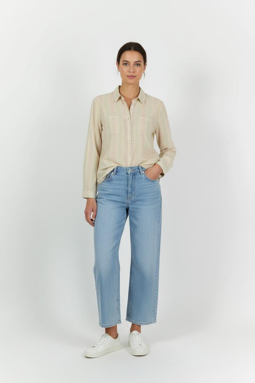 Chemise Beige - Taille S/36 de la marque Karl Marc John | PARAD94721 - Vendu par Paradigme - Image 1