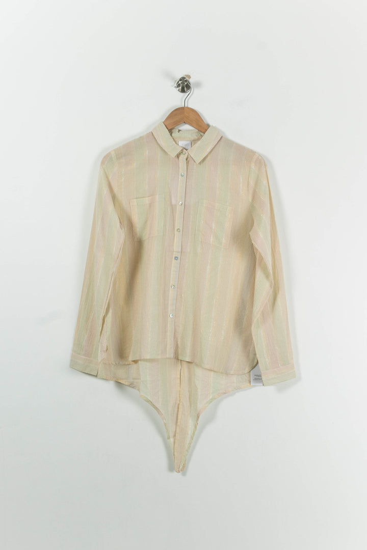 Chemise Beige - Taille S/36 de la marque Karl Marc John | PARAD94721 - Vendu par Paradigme - Image 2