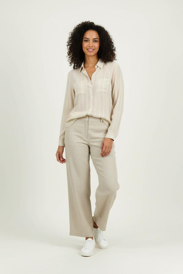 Chemise Longue Beige - Taille S/36 de la marque Karl Marc John | PARAD94722 - Vendu par Paradigme - Image 1