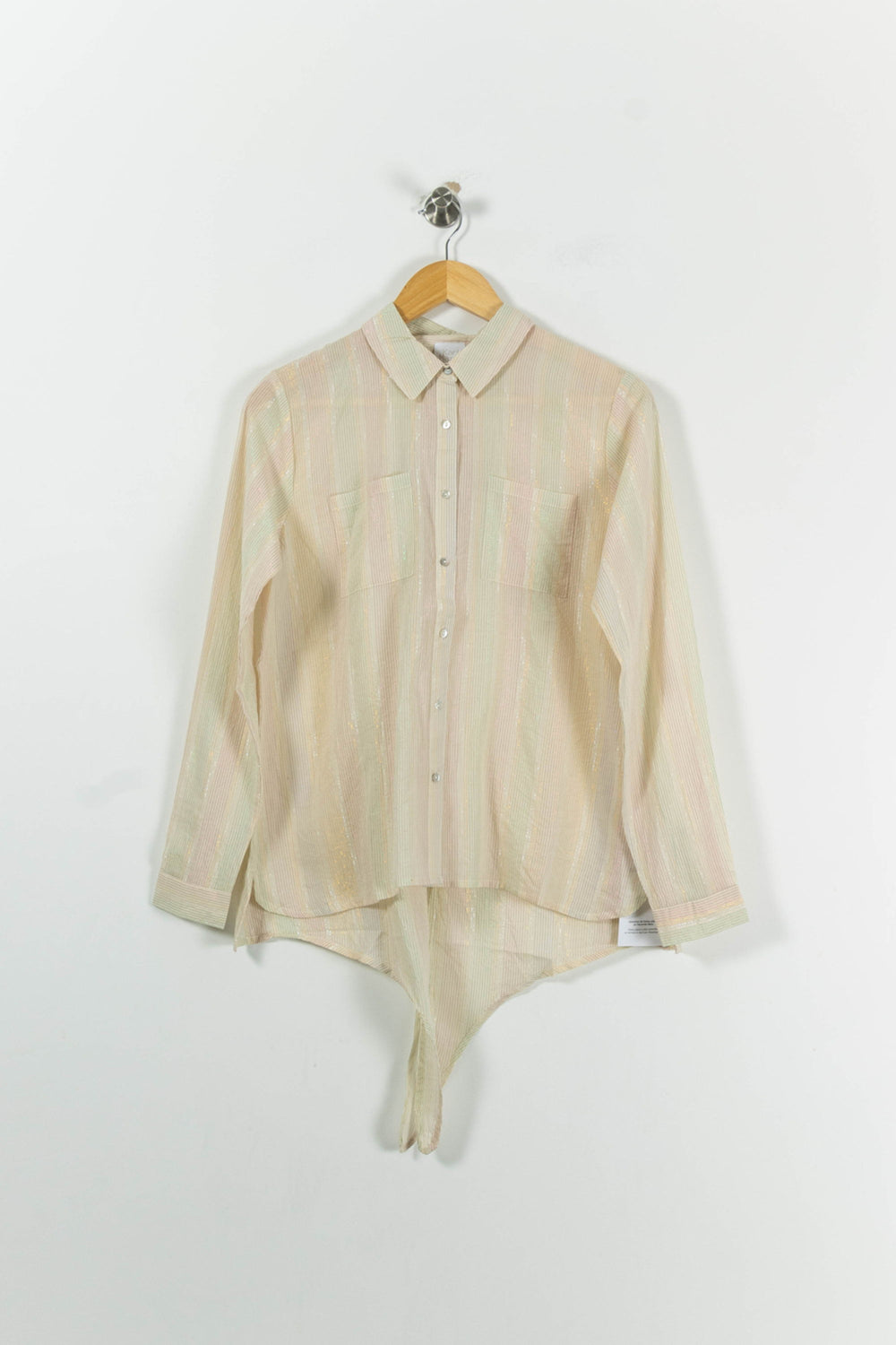 Chemise Longue Beige - Taille S/36 de la marque Karl Marc John | PARAD94722 - Vendu par Paradigme - Image 2