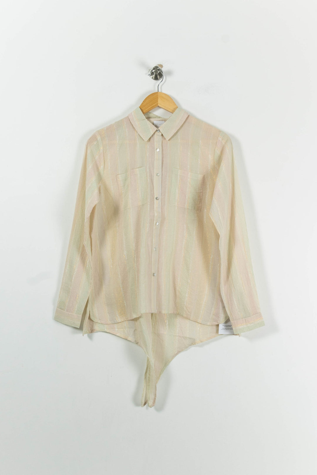 Chemise Longue Beige - Taille S/36 de la marque Karl Marc John | PARAD94722 - Vendu par Paradigme - Image 2