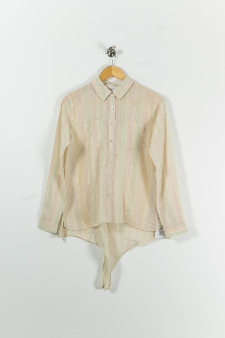 Chemise Longue Beige - Taille S/36 de la marque Karl Marc John | PARAD94722 - Vendu par Paradigme - Image 2