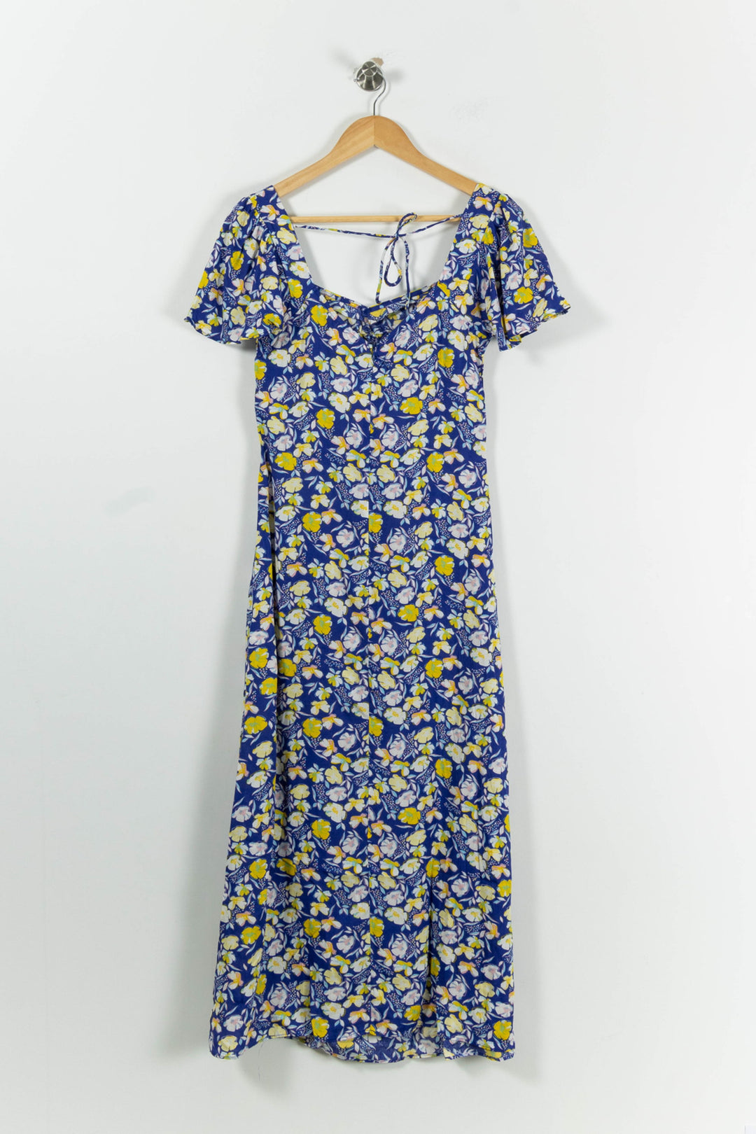Robe Longue Bleue et Jaune - Taille M/38 de la marque Karl Marc John | PARAD94724 - Vendu par Paradigme - Image 4