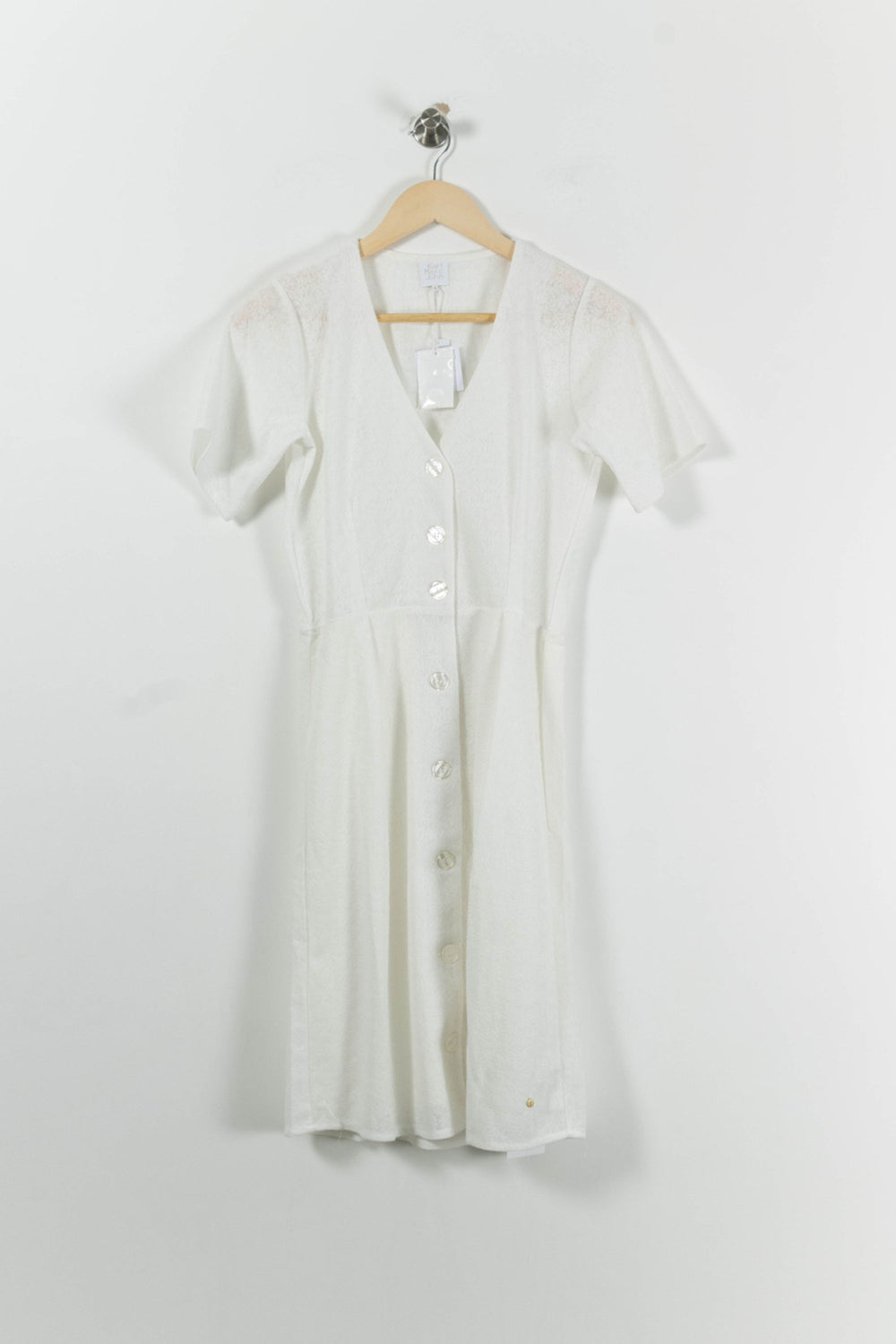 Robe Chemise Blanche - Taille S/36 de la marque Karl Marc John | PARAD94727 - Vendu par Paradigme - Image 2