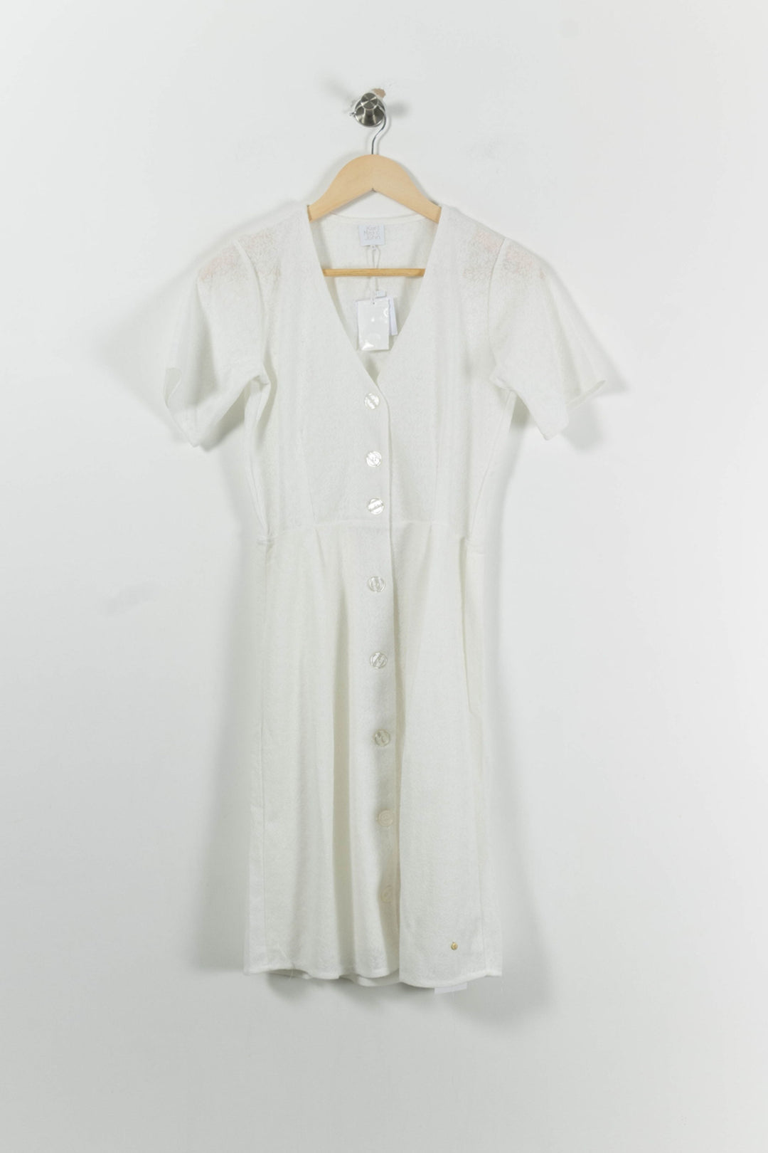 Robe Chemise Blanche - Taille S/36 de la marque Karl Marc John | PARAD94727 - Vendu par Paradigme - Image 2