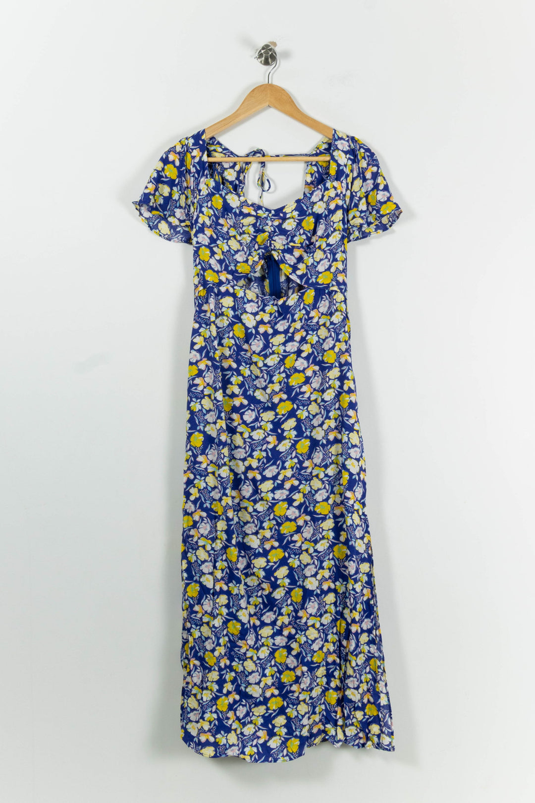 Robe Longue Bleue et Jaune - Taille M/38 de la marque Karl Marc John | PARAD94728 - Vendu par Paradigme - Image 2