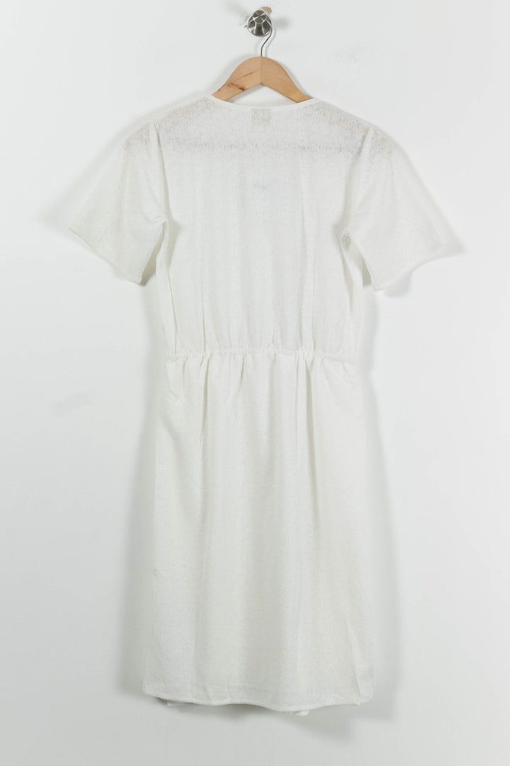 Robe Boutonnée Blanche - Taille S/36 de la marque Karl Marc John | PARAD94729 - Vendu par Paradigme - Image 4