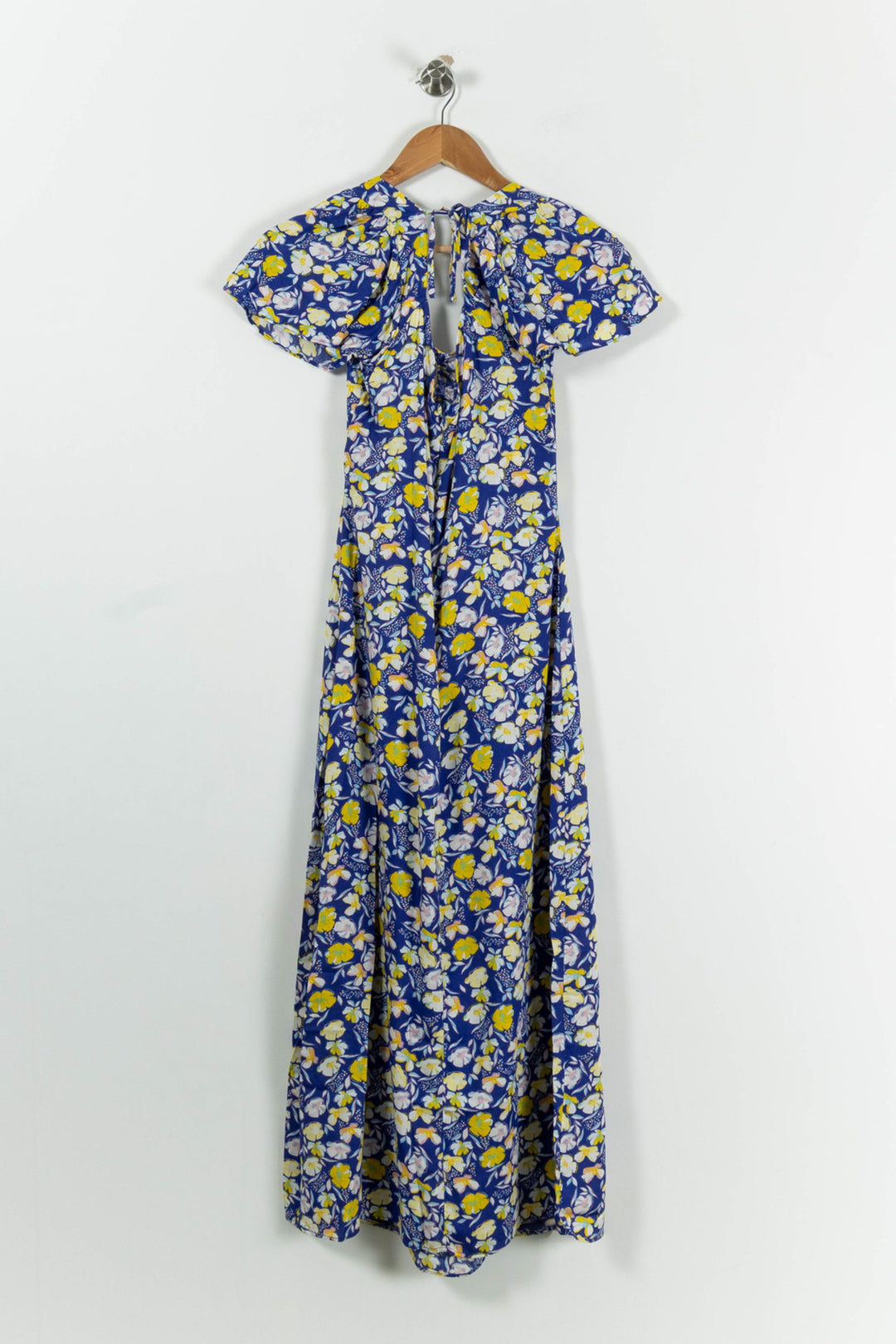 Robe Longue Bleue et Jaune - Taille S/36 de la marque Karl Marc John | PARAD94731 - Vendu par Paradigme - Image 4