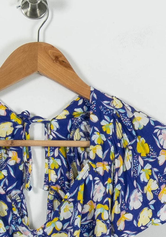 Robe Longue Bleue et Jaune - Taille S/36 de la marque Karl Marc John | PARAD94731 - Vendu par Paradigme - Image 3