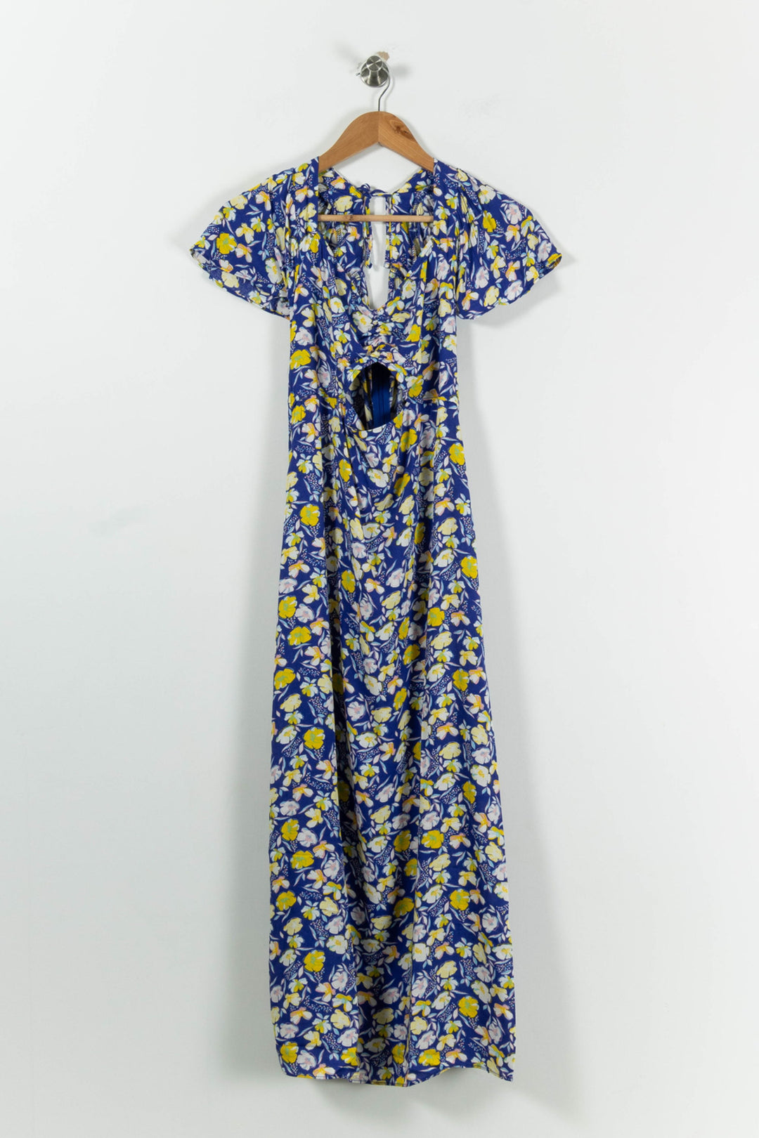 Robe Longue Bleue et Jaune - Taille S/36 de la marque Karl Marc John | PARAD94731 - Vendu par Paradigme - Image 2