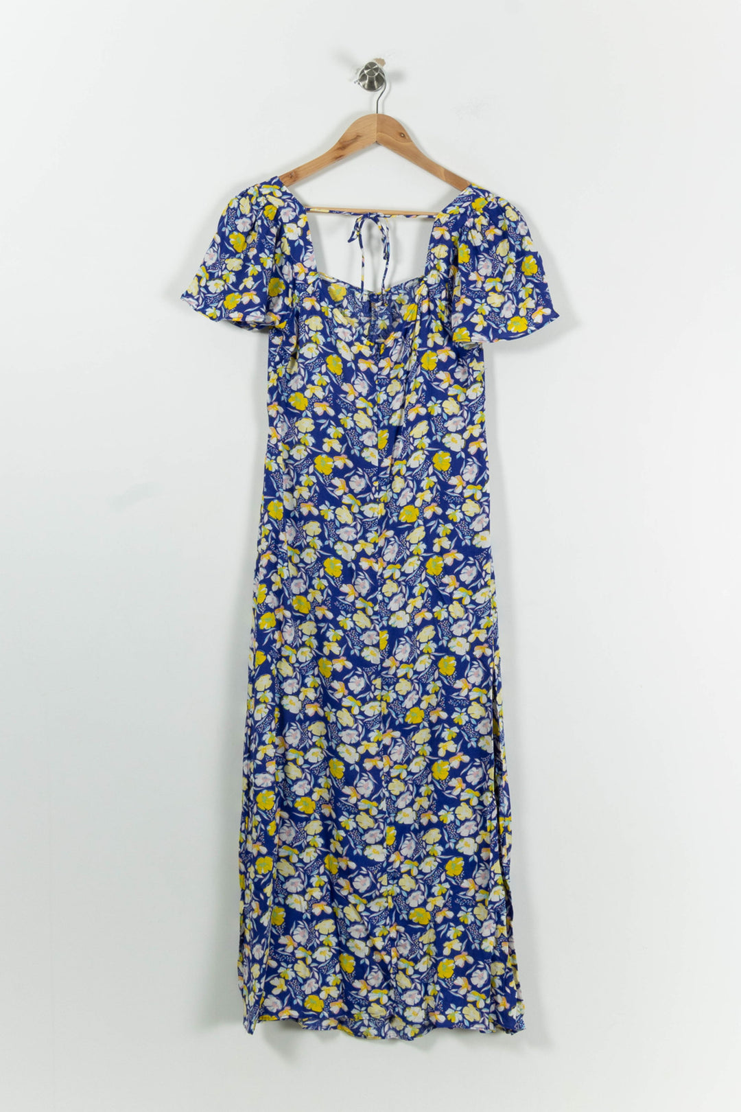 Robe Longue Bleue et Jaune - Taille M/38 de la marque Karl Marc John | PARAD94734 - Vendu par Paradigme - Image 4