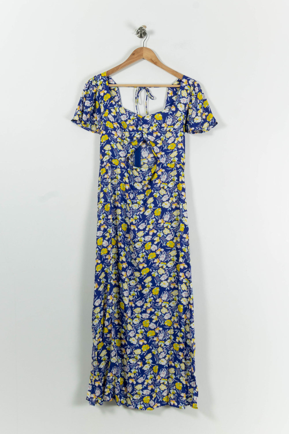 Robe Longue Bleue et Jaune - Taille M/38 de la marque Karl Marc John | PARAD94734 - Vendu par Paradigme - Image 2
