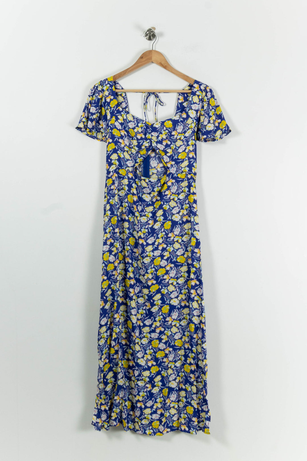 Robe Longue Bleue et Jaune - Taille M/38 de la marque Karl Marc John | PARAD94734 - Vendu par Paradigme - Image 2
