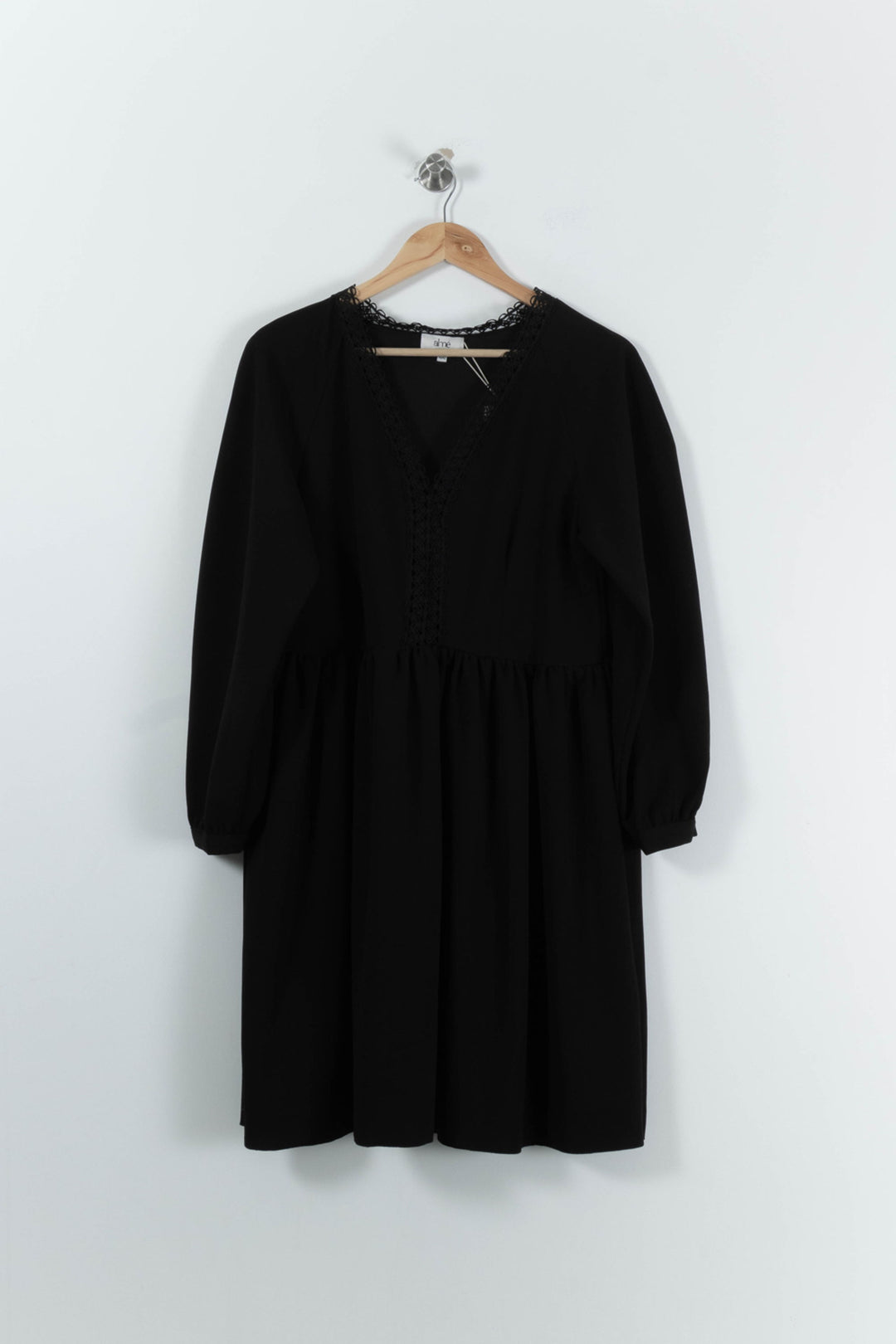 Robe Longue Noire - Taille L/40 de la marque Almé | PARAD94740 - Vendu par Paradigme - Image 2