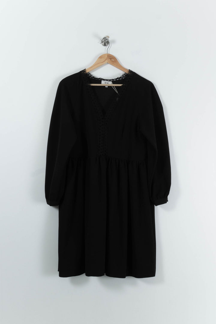 Robe Longue Noire - Taille L/40 de la marque Almé | PARAD94740 - Vendu par Paradigme - Image 2