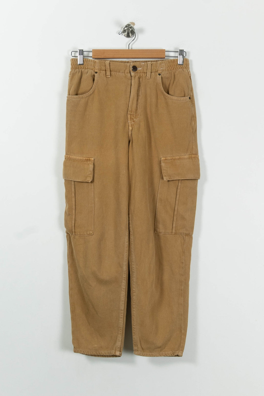 Pantalon Cargo Beige - Taille S/36 de la marque American Vintage | PARAD94743 - Vendu par Paradigme - Image 2